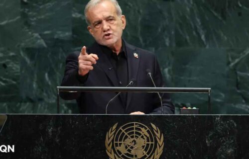 Iran’s president defies calls to soften stance in UN address: “We will never bow our head”