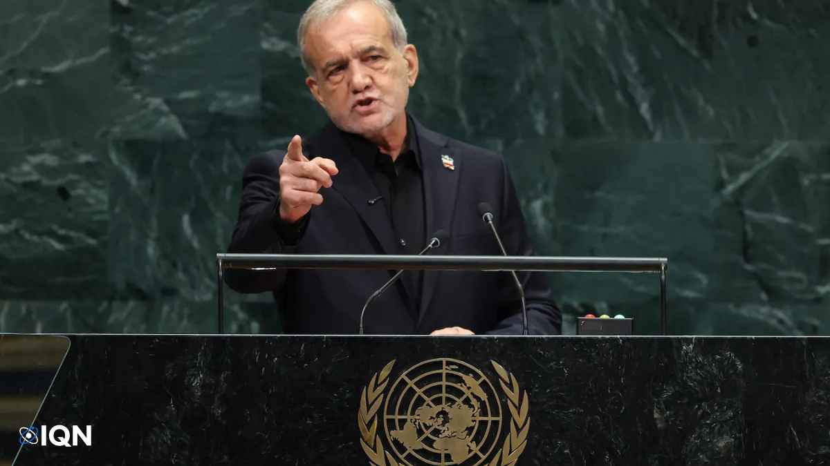 Iran’s president defies calls to soften stance in UN address: “We will never bow our head”