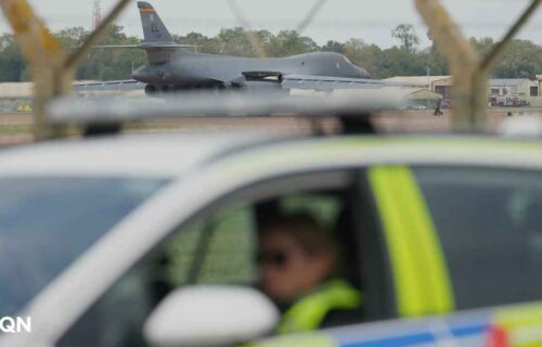 Seventh person arrested in suspected plot to attack US planes in Britain